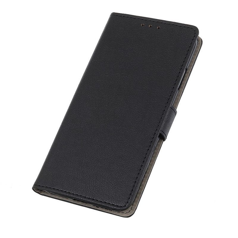 Lærdeksel Til Xiaomi Redmi Note 11 / 11S Premium Litchi Imitert Skinn
