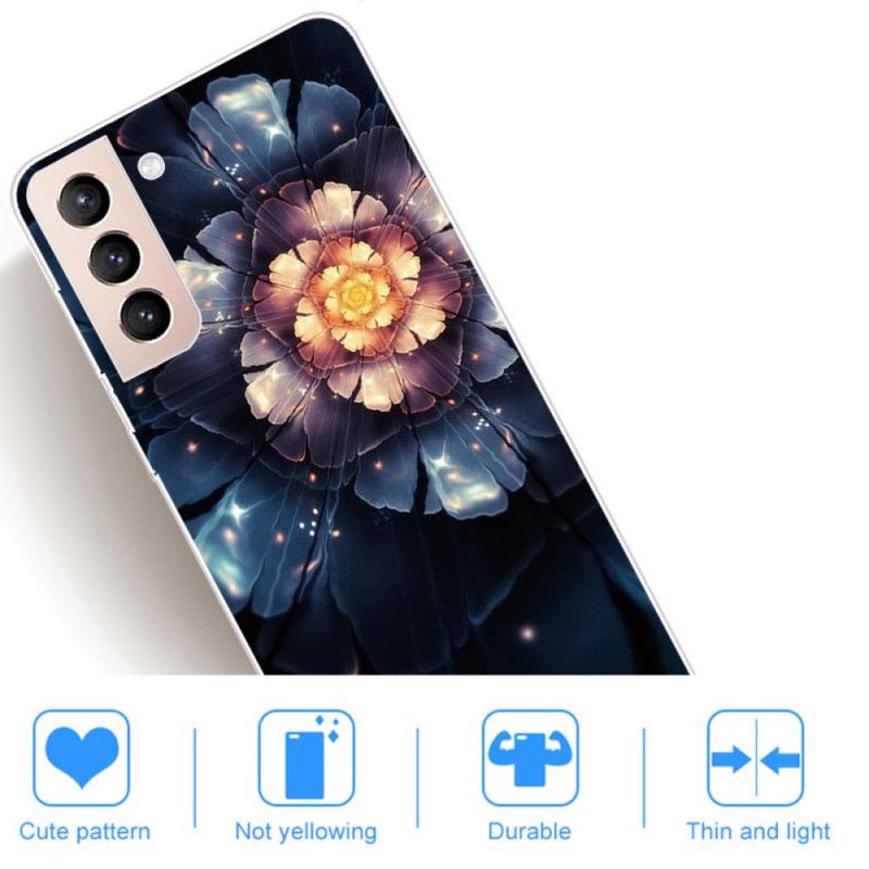 Deksel Til Samsung Galaxy S22 Plus 5G Fleksible Blomster