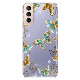 Deksel Til Samsung Galaxy S22 Plus 5G Sommerfugldesign