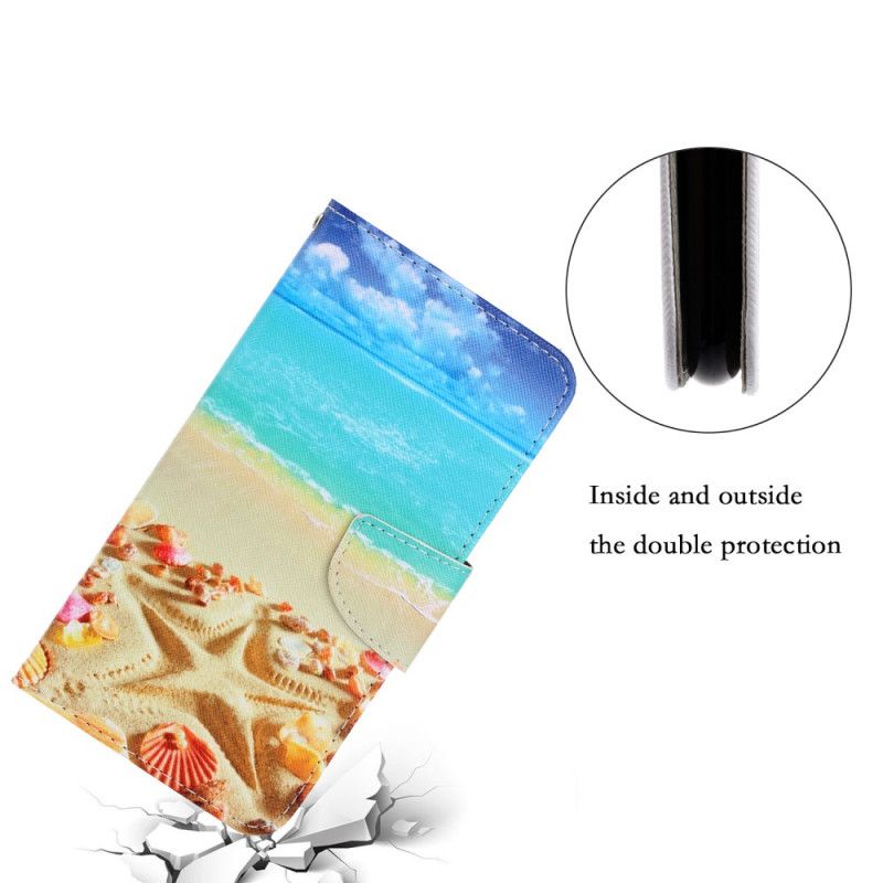 Folio Deksel Til Samsung Galaxy S22 Plus 5G Faux Leather Starfish