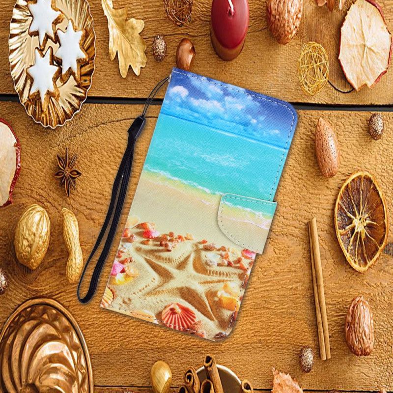 Folio Deksel Til Samsung Galaxy S22 Plus 5G Faux Leather Starfish