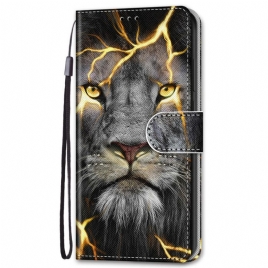 Folio Deksel Til Samsung Galaxy S22 Plus 5G Magisk Feline