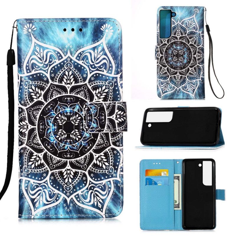 Folio Deksel Til Samsung Galaxy S22 Plus 5G Mandala I Himmelen