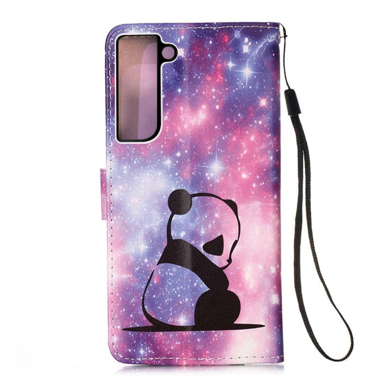 Folio Deksel Til Samsung Galaxy S22 Plus 5G Panda Galaxy