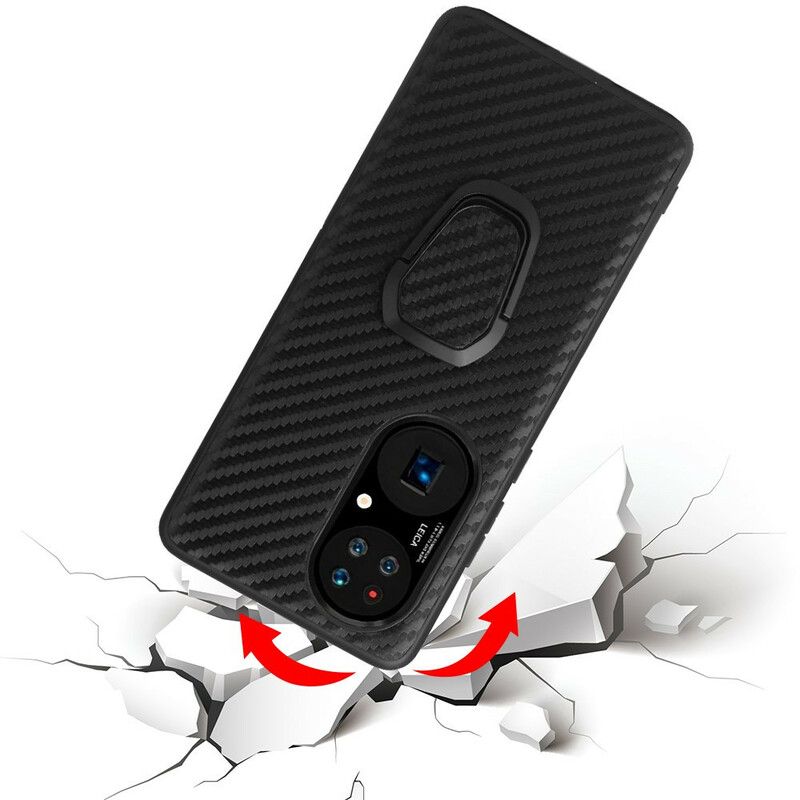 Deksel Til Huawei P50 Pro Glitter Ring-støtte