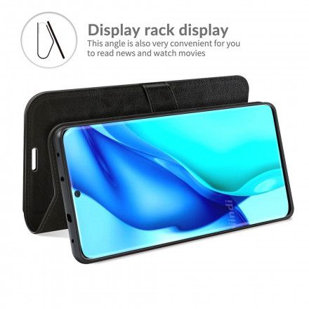 Folio Deksel Til Huawei P50 Pro Stil Skinndesign