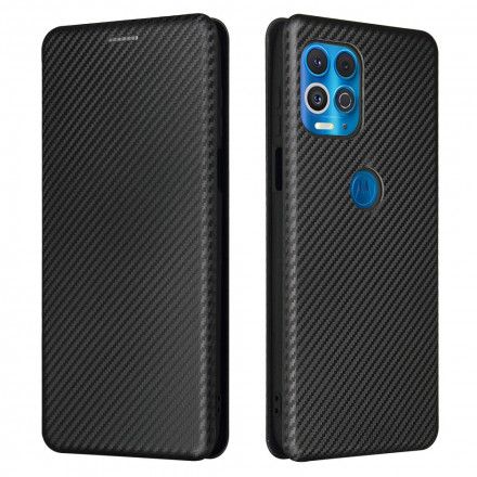 Beskyttelse Deksel Til Moto G100 Folio Deksel Silikonkarbon