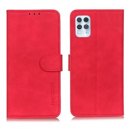 Folio Deksel Til Moto G100 Vintage Skinneffekt Khazneh
