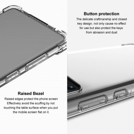 Mobildeksel Til Moto G100 Transparent Med Imak-skjermfilm