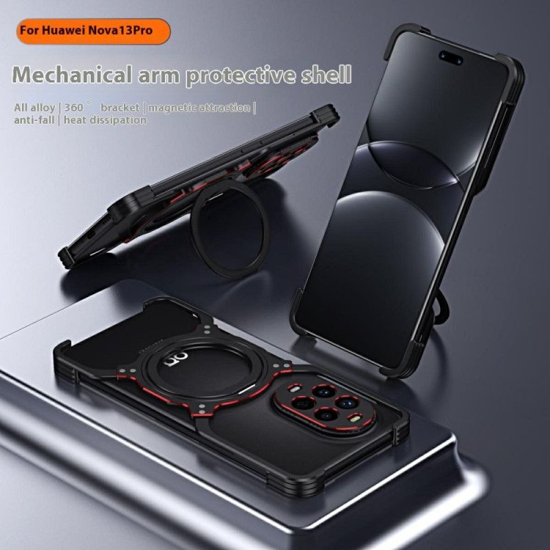 Deksel Huawei Nova 13 Pro Magnetisk Stativ Og Støtfanger Beskyttelse Deksel