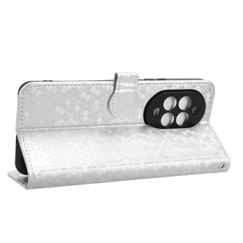 Lærdeksel Folio Deksel Huawei Nova 13 Pro Mobildeksel Skinnende Prikker