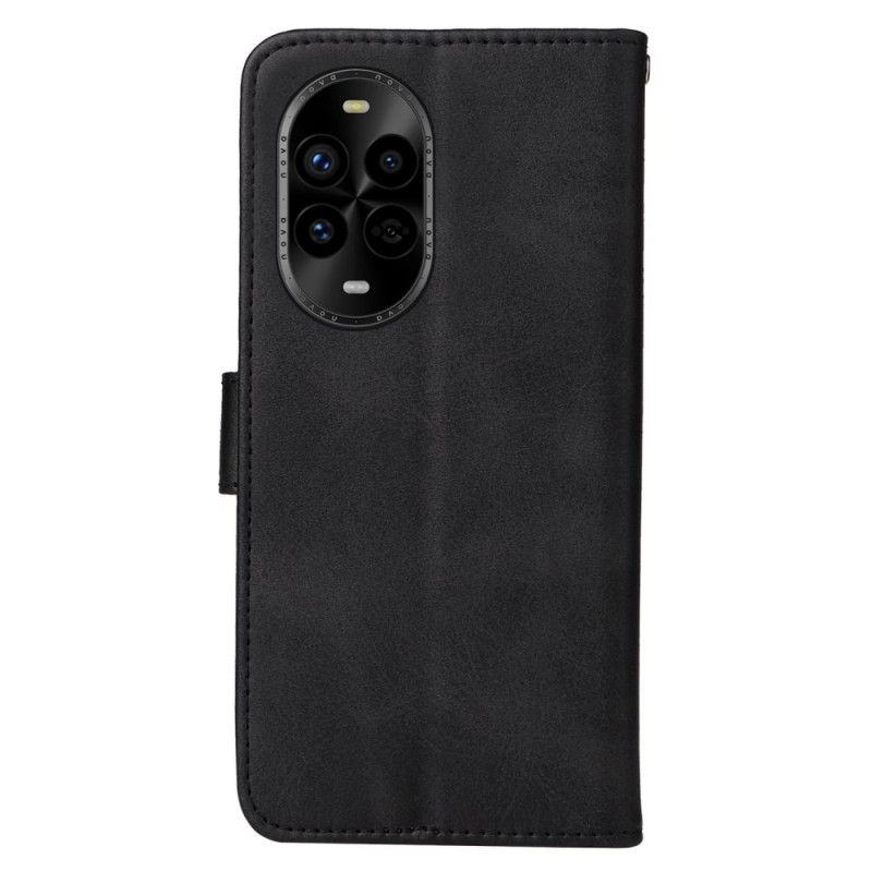 Lærdeksel Folio Deksel Huawei Nova 13 Pro Stropp Med Læreffekt