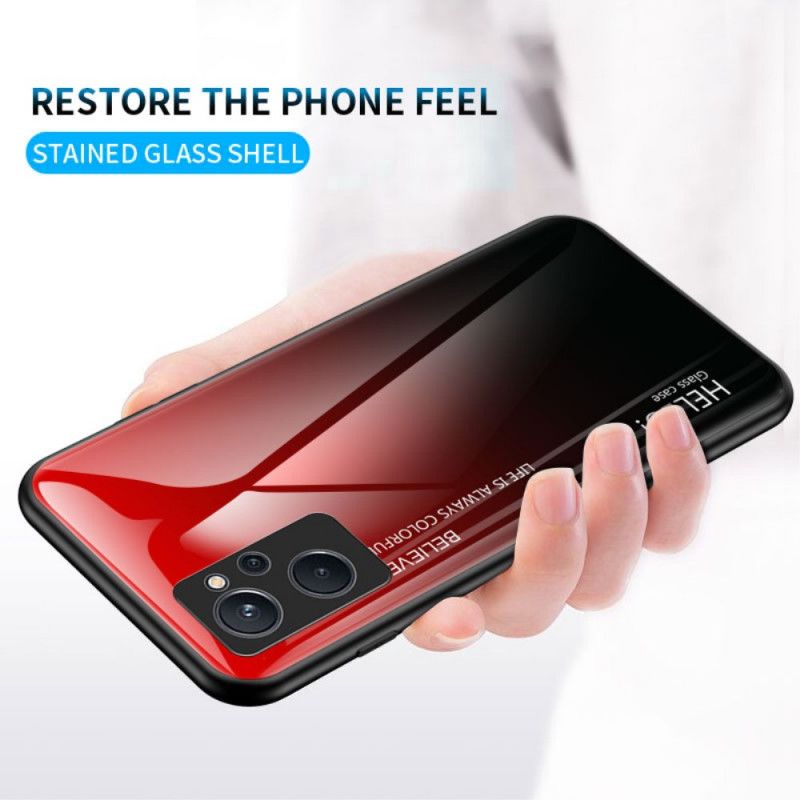 Deksel Til Realme 9i Hei Herdet Glass