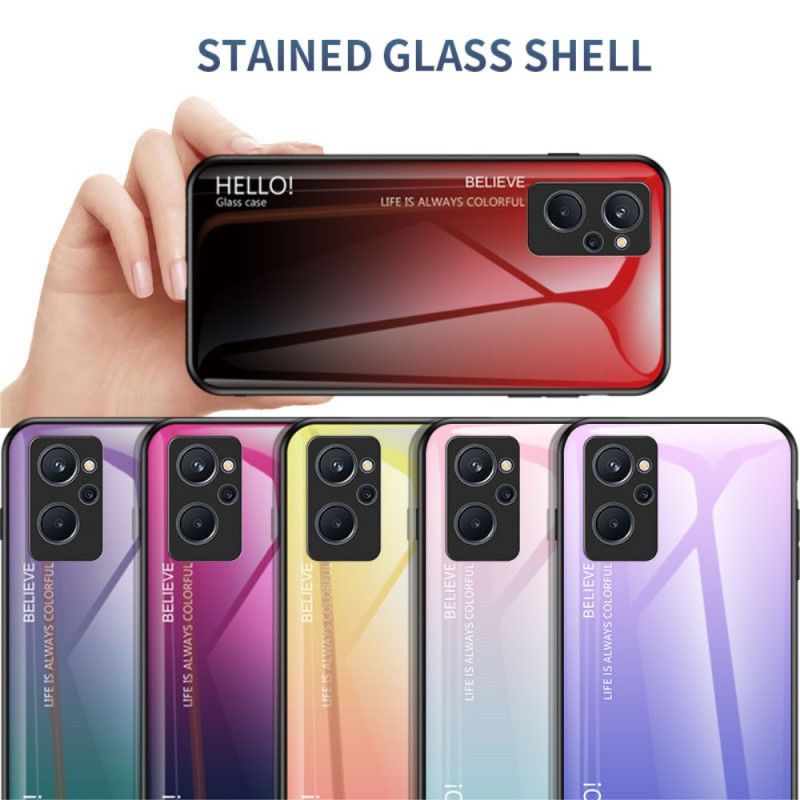 Deksel Til Realme 9i Hei Herdet Glass