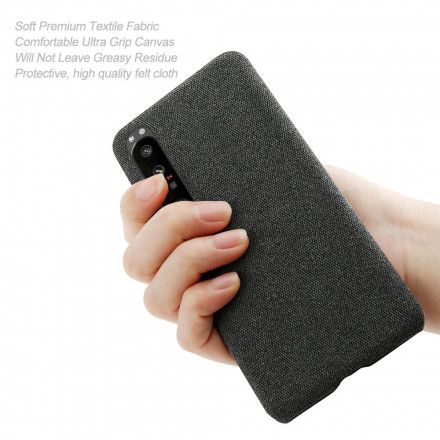 Deksel Til Sony Xperia 1 III Ksq Cloth Texture