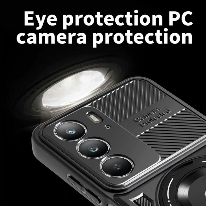 Deksel Realme 14x 5g Magnetisk Med Roterende Stativ