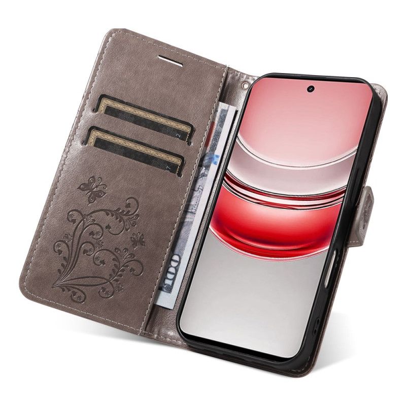 Folio Deksel Til Realme 14x 5g Kjempesommerfugler