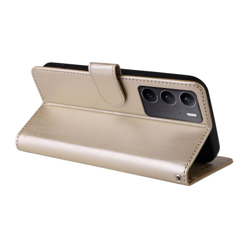 Folio Deksel Til Realme 14x 5g Sommerfugler Og Blomster