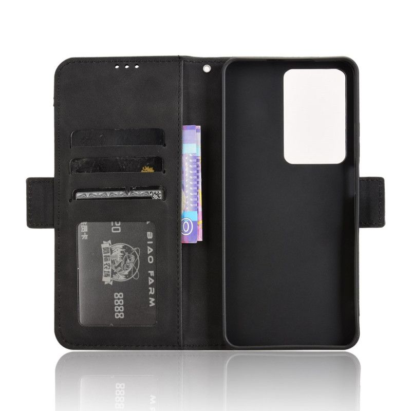 Lærdeksel Folio Deksel Realme 14x 5g Mobildeksel Multikort