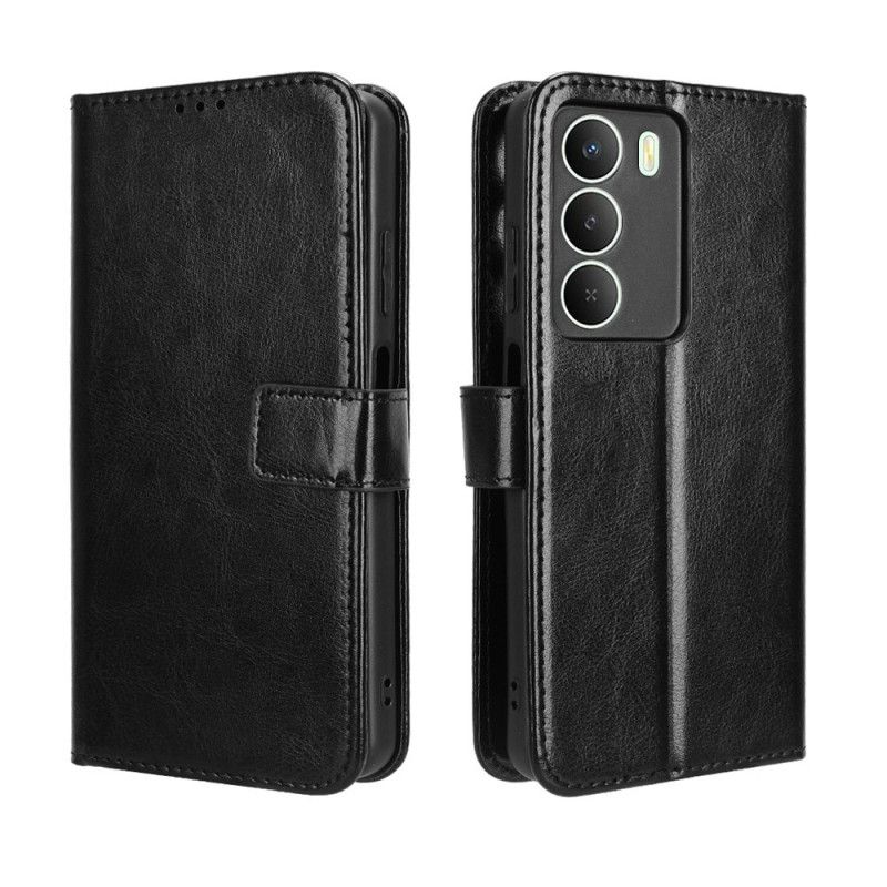 Lærdeksel Folio Deksel Realme 14x 5g Prangende Kunstskinn