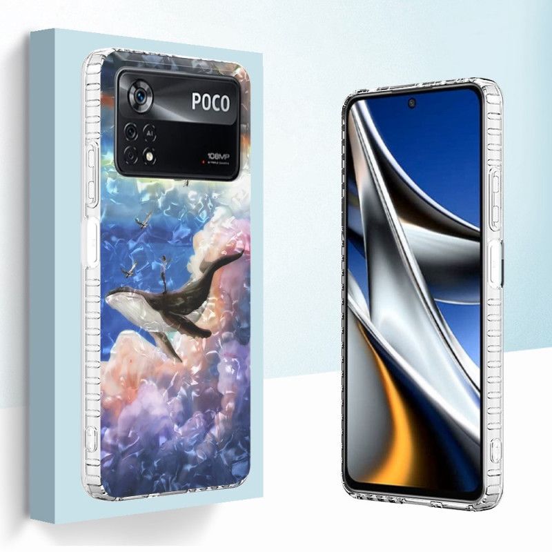 Deksel Til Poco X4 Pro 5G Stilig Hval