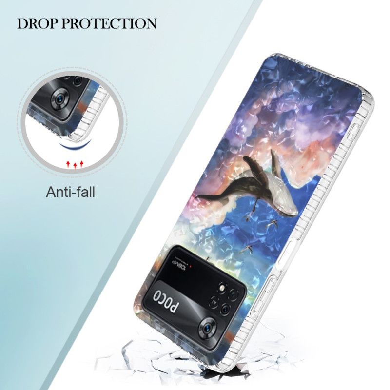 Deksel Til Poco X4 Pro 5G Stilig Hval