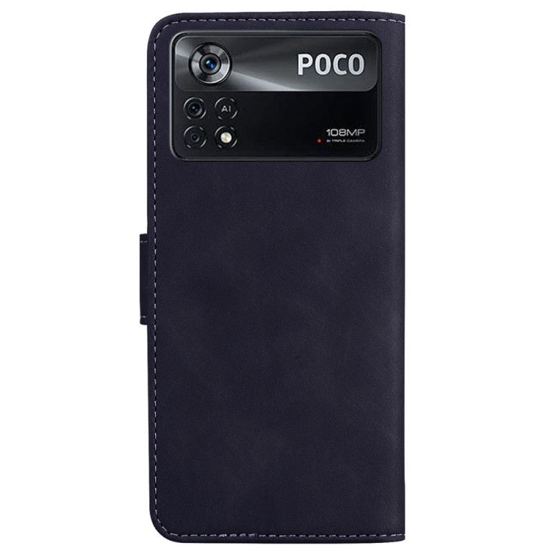 Folio Deksel Til Poco X4 Pro 5G Sommerfugltrykk