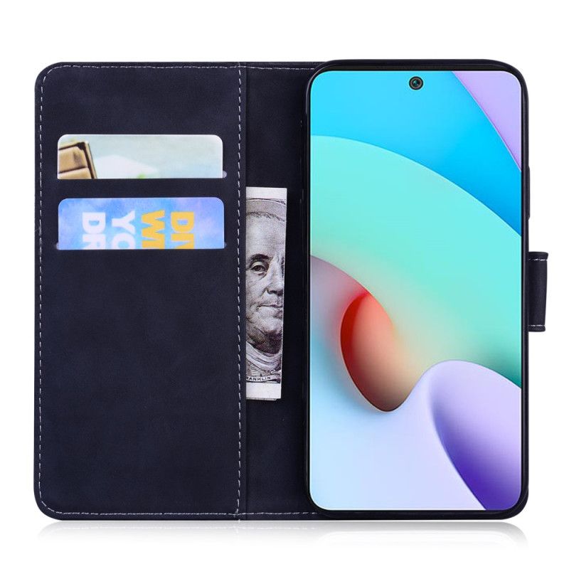 Folio Deksel Til Poco X4 Pro 5G Tigertrykk