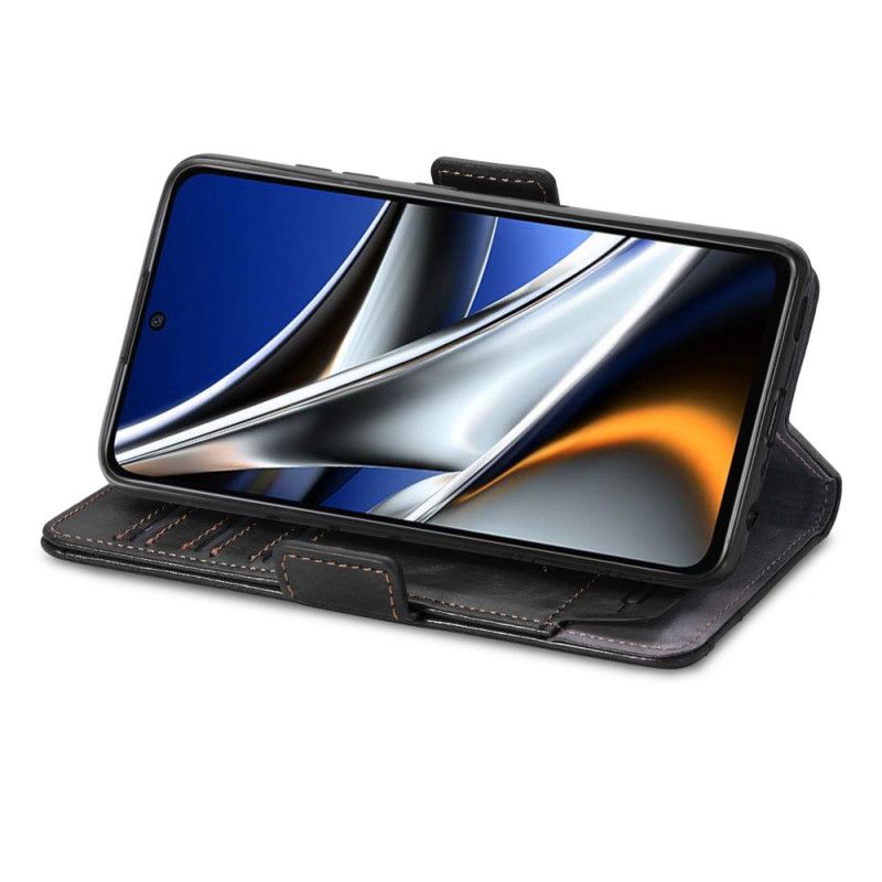 Folio Deksel Til Poco X4 Pro 5G Tofarget Vintage