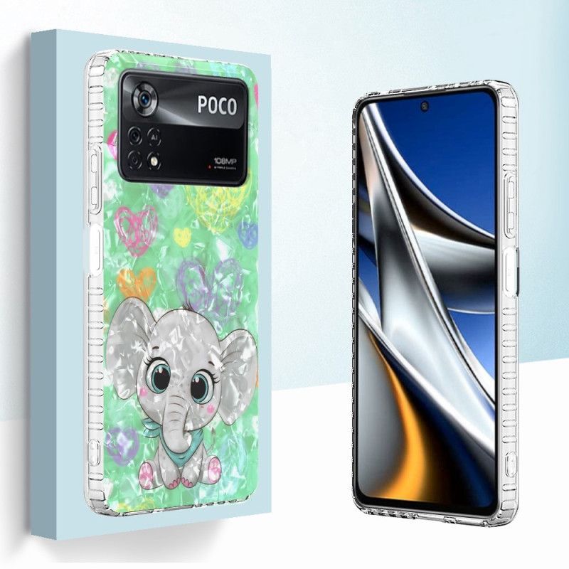 Mobildeksel Til Poco X4 Pro 5G Stilig Elefant