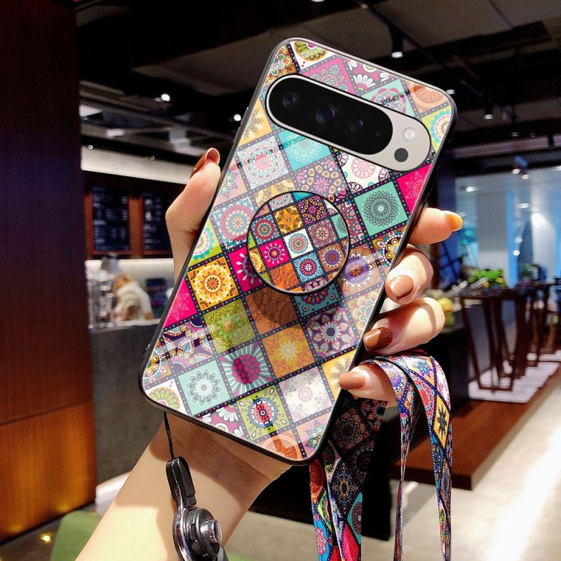 Deksel Google Pixel 9 Patchwork-støtte Og Stropp