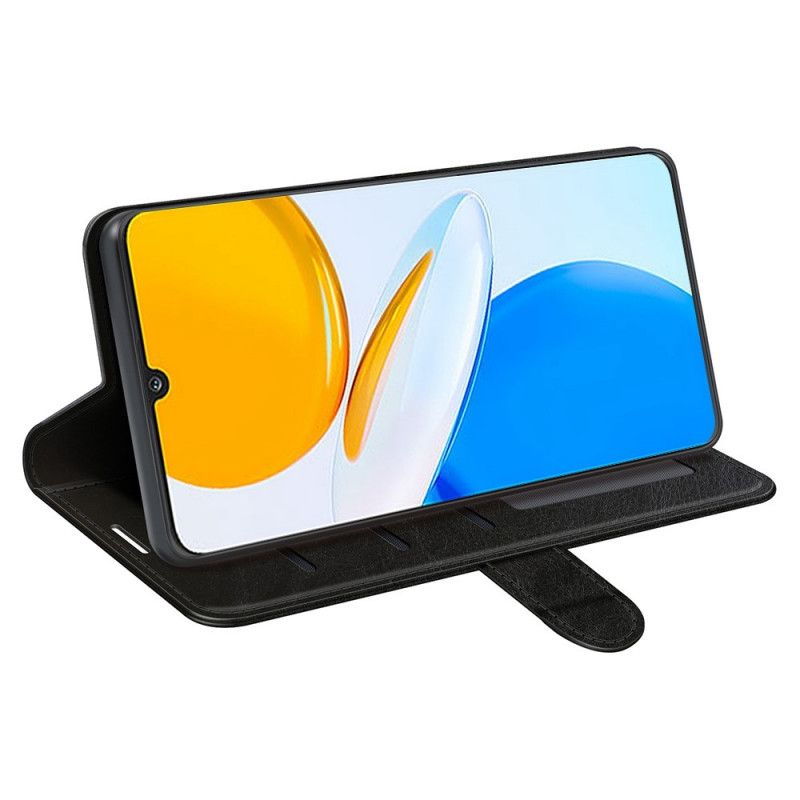 Folio Deksel Til Honor X7 Design Skinneffekt