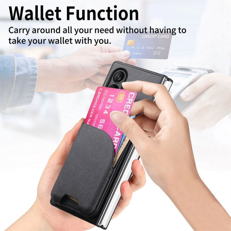 Deksel Oppo Find N5 Magnetisk Med Stativ Og Avtakbar Veske