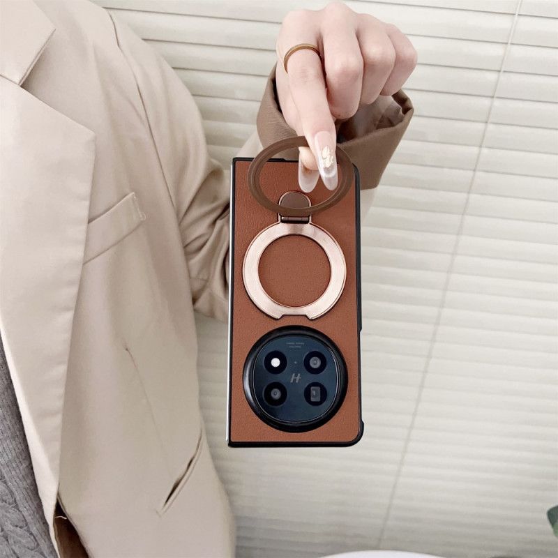 Deksel Til Oppo Find N5 Ringholder I Kunstskinn