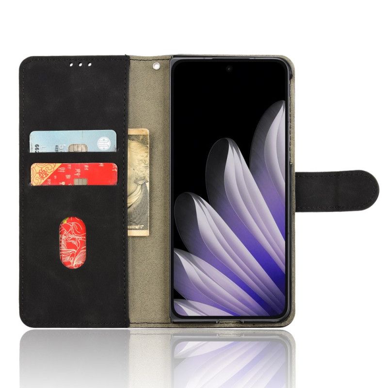 Folio Deksel Til Oppo Find N5 Semsket Skinneffekt