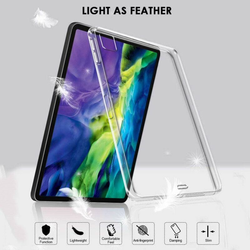 Deksel Til iPad Pro 12.9" (2021) (2020) (2018) Klar Silikon