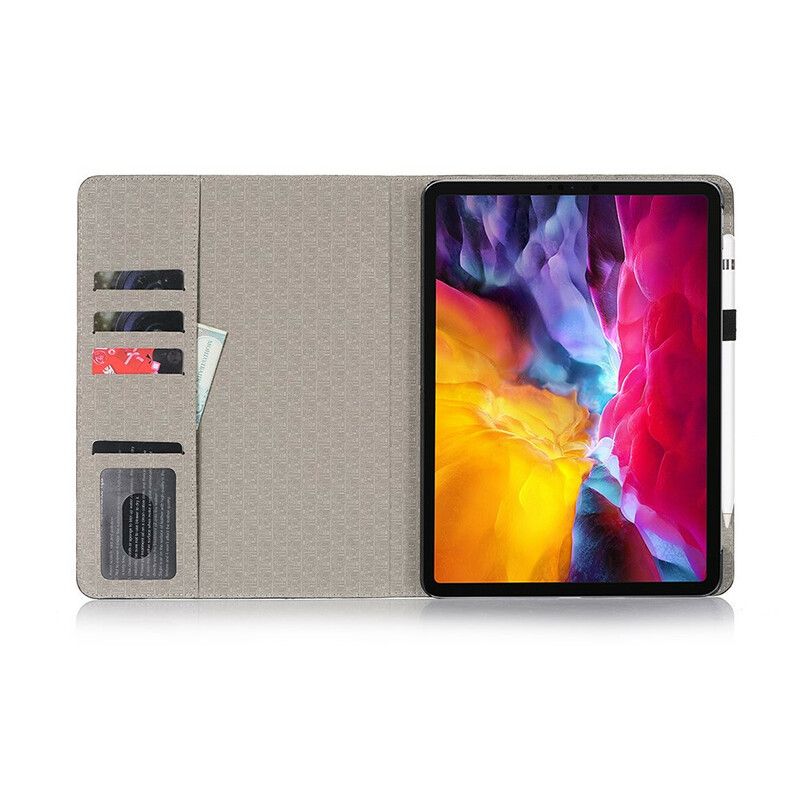 Folio Deksel Til iPad Pro 12.9" (2021) (2020) (2018) Krokodilleskinn