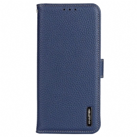 Folio Deksel Sony Xperia 10 Vi Khazneh Litchi Leather