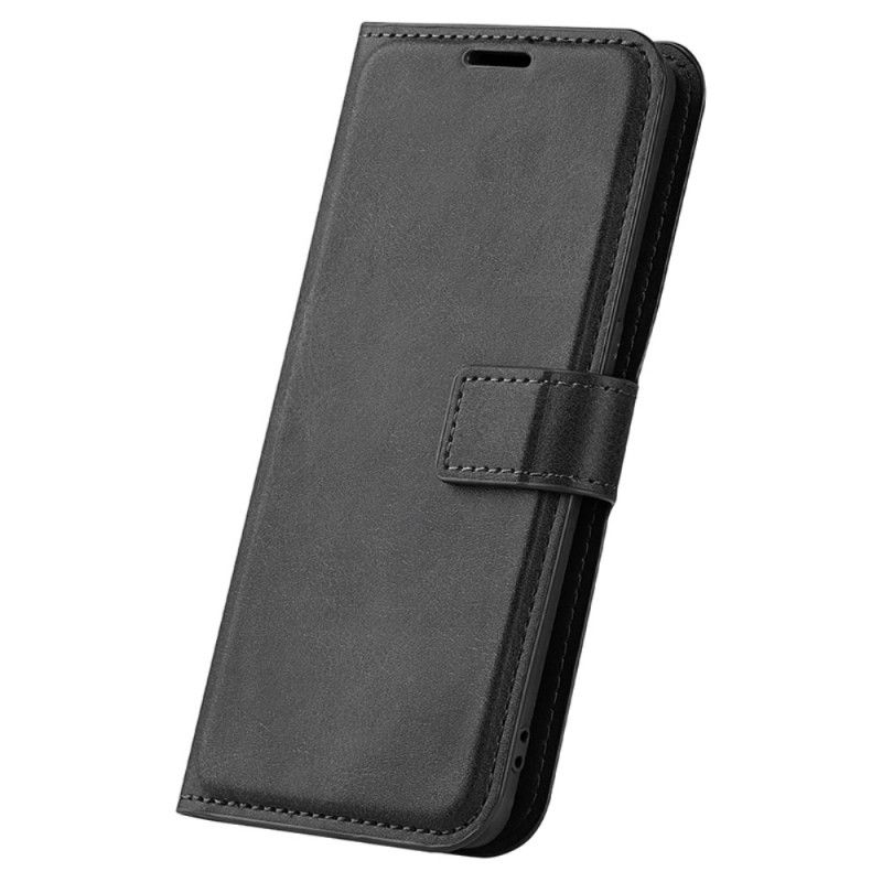 Lærdeksel Folio Deksel Sony Xperia 10 Vi Mobildeksel Skinnstil