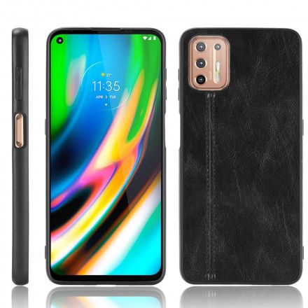 Deksel Til Moto G9 Plus Søm Skinneffekt