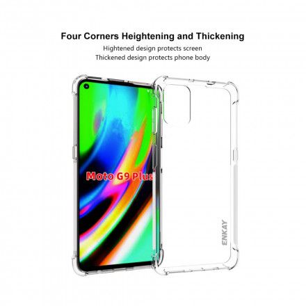 Deksel Til Moto G9 Plus Transparent Enkay