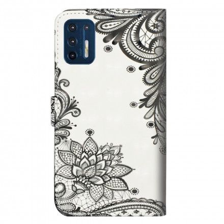 Folio Deksel Til Moto G9 Plus Elegant Blonder