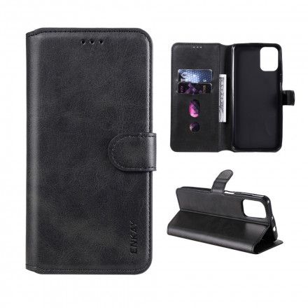 Folio Deksel Til Moto G9 Plus Enkay Kunstskinn