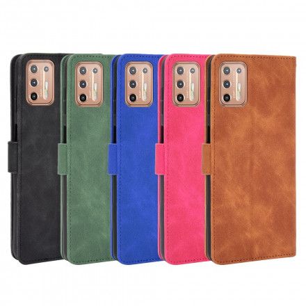 Folio Deksel Til Moto G9 Plus Skin-touch