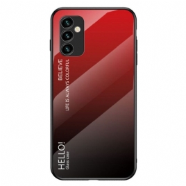 Deksel Til Samsung Galaxy M23 5G Hei Herdet Glass