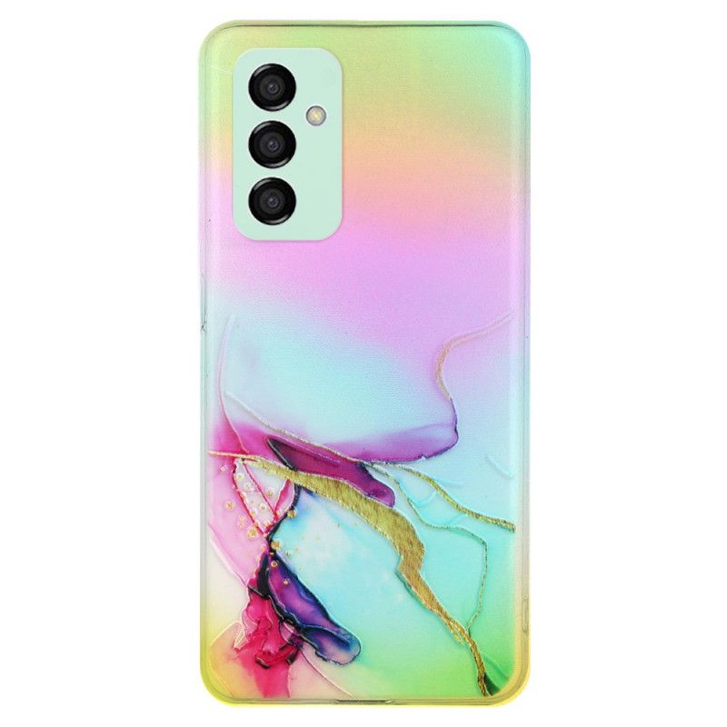 Deksel Til Samsung Galaxy M23 5G Lasereffektmarmor