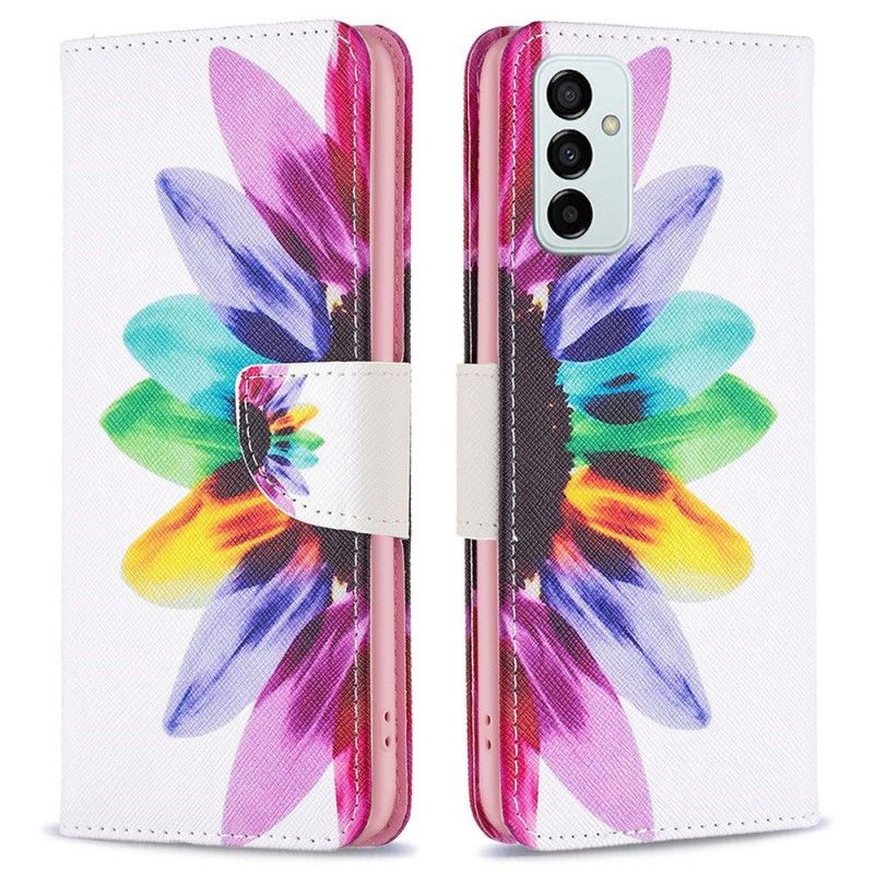 Folio Deksel Til Samsung Galaxy M23 5G Akvarellblomst