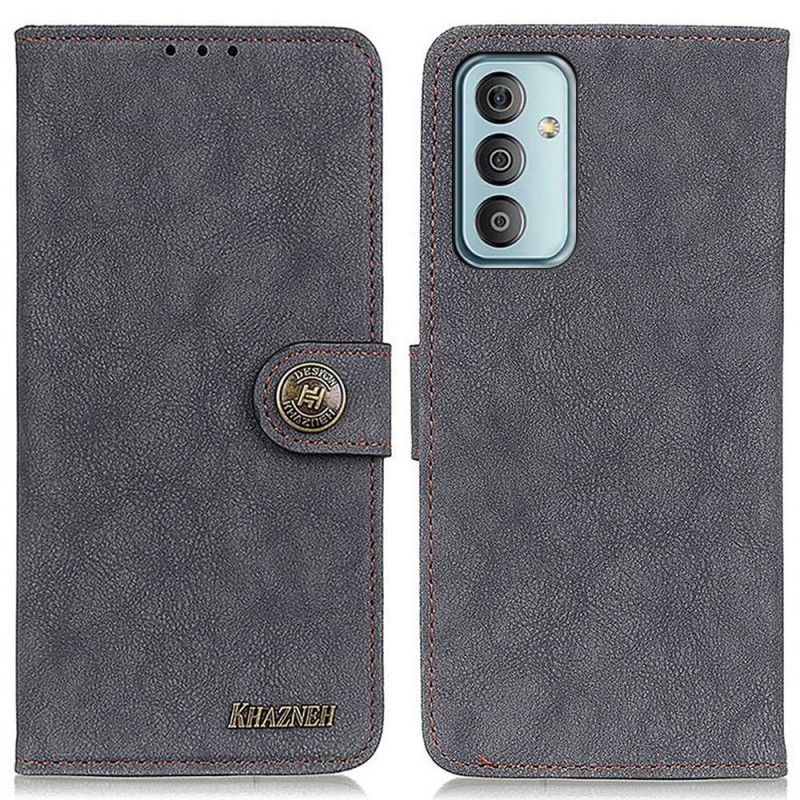 Folio Deksel Til Samsung Galaxy M23 5G Khazneh Splittskinn
