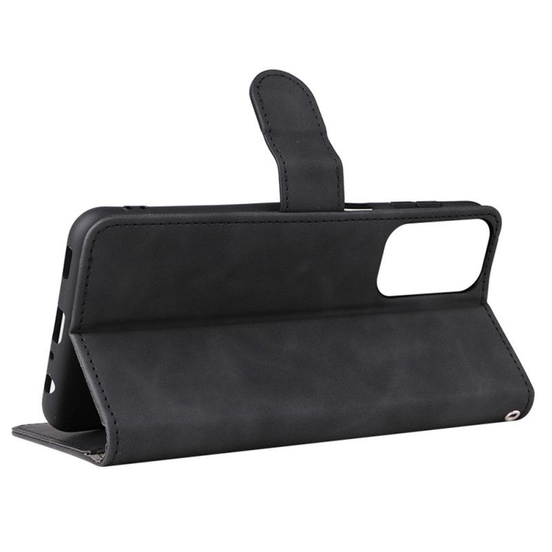 Folio Deksel Til Samsung Galaxy M23 5G Med Kjede Skin-touch Stropp
