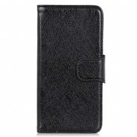 Folio Deksel Til Samsung Galaxy M23 5G Splitt Nappaskinn